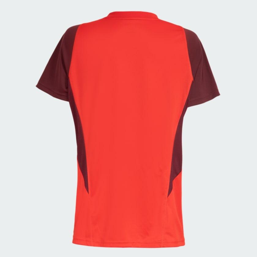 Camisa Feminina Treino Atleta Adidas Internacional 2024/25 - vista traseira