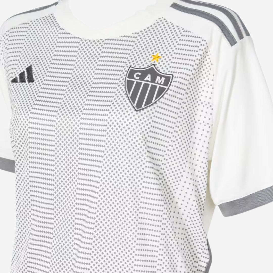Camisa Feminina Adidas Atlético Mineiro 2024/25 II - vista traseira