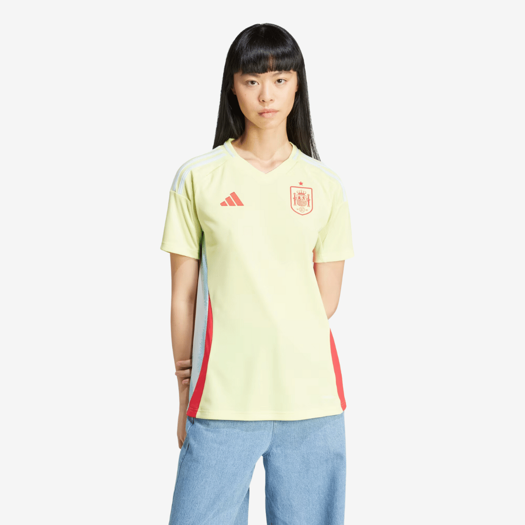 Camisa Feminina Adidas Espanha 2024 II - vista traseira