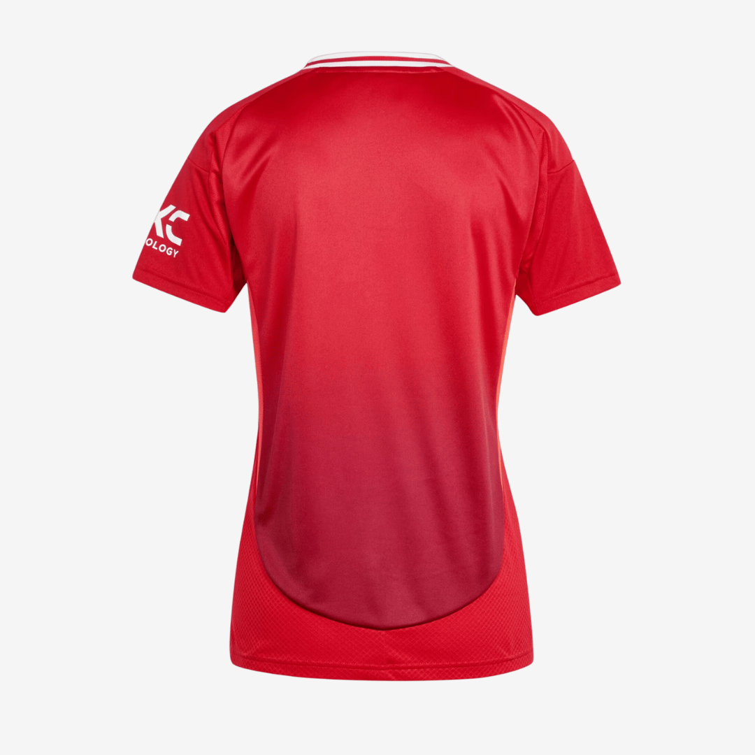 Camisa Feminina Adidas Manchester United 2024/25 I - vista traseira