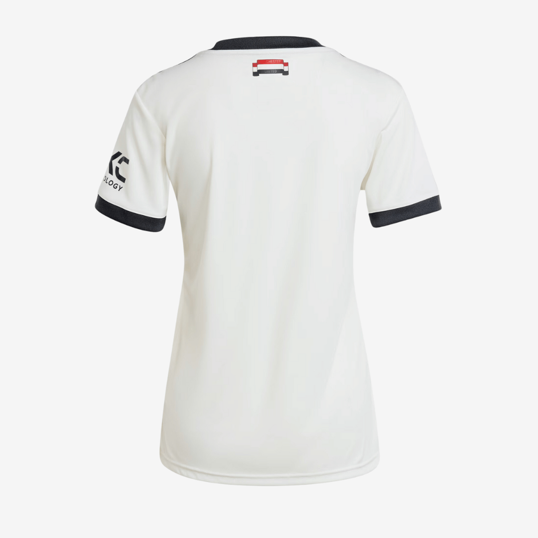 Camisa Feminina Adidas Originals Manchester United 2024/25 III - vista traseira