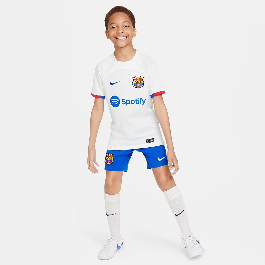 Camisa Infantil Nike FC Barcelona 2023/24 II - vista traseira