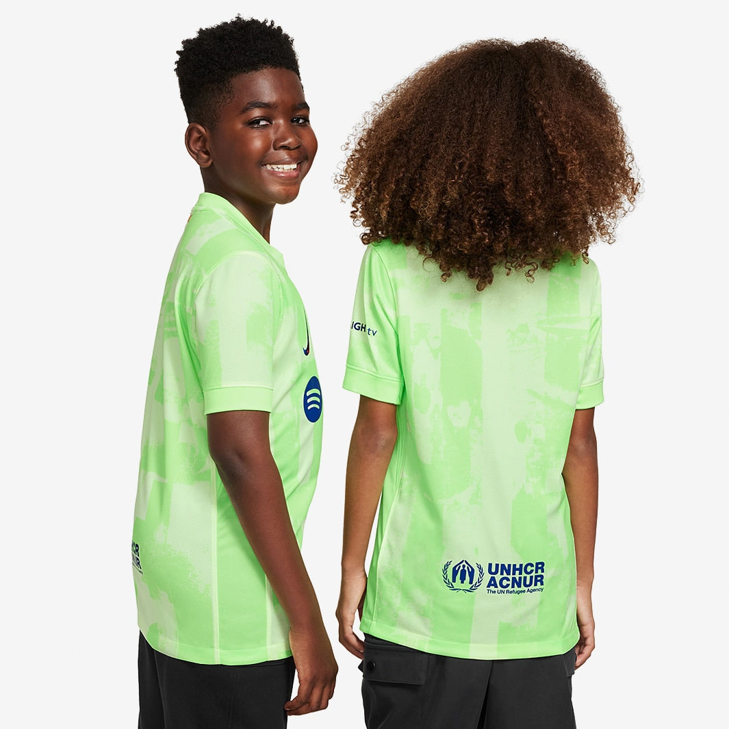 Camisa Infantil Nike FC Barcelona 2024/25 III - detalhe