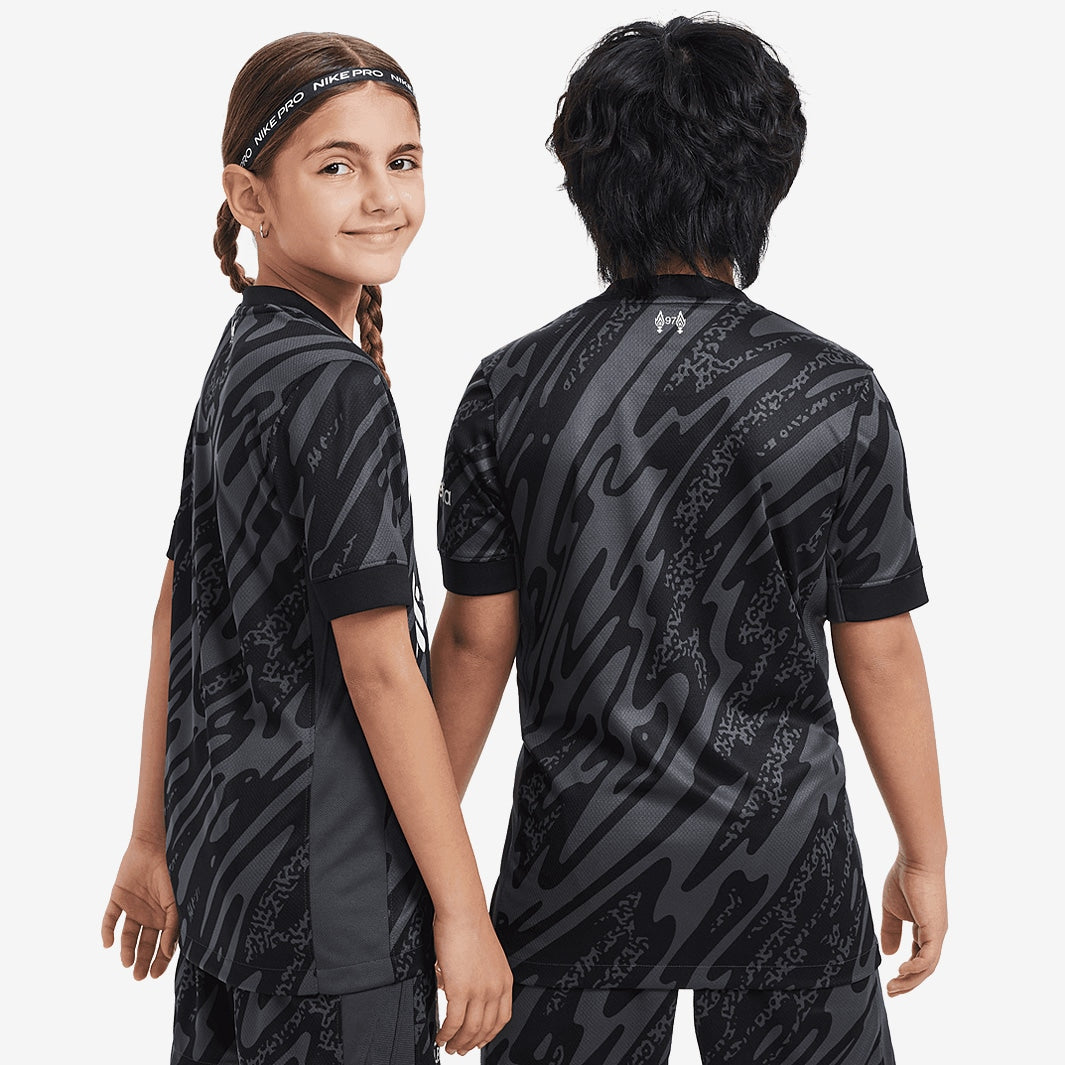 Camisa Kids Nike Liverpool FC 2024/25 III Torcedor - detalhe