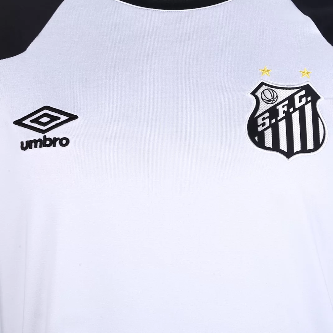 Camisa Masculina Umbro Santos 2024/25 Concentração - detalhe