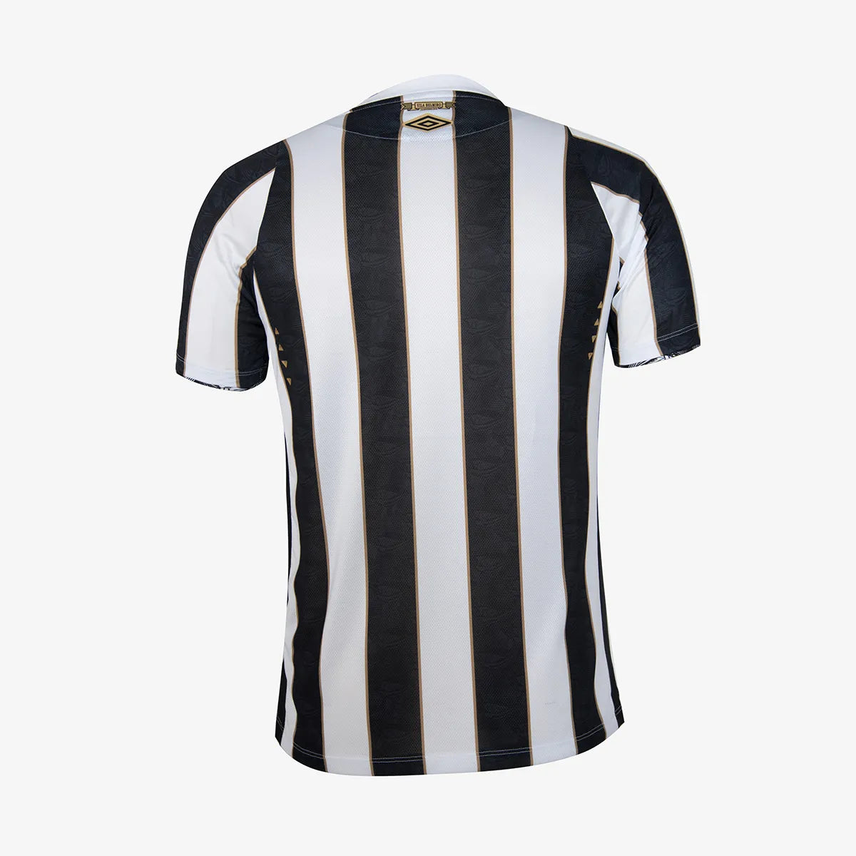 Camisa Masculina Umbro Santos 2024/25 II Neymar Jr 10 - detalhe da gola