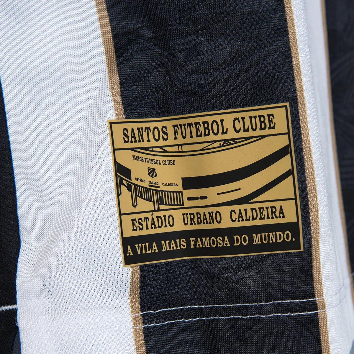 Camisa Masculina Umbro Santos 2024/25 II Torcedor - detalhe da gola