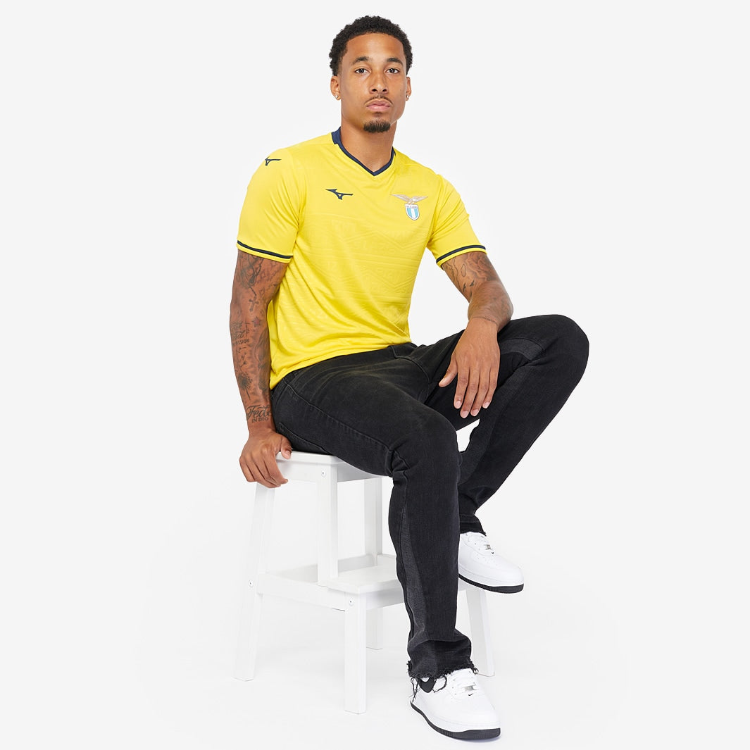 Camisa Mizuno Lazio 2024/25 II - vista traseira