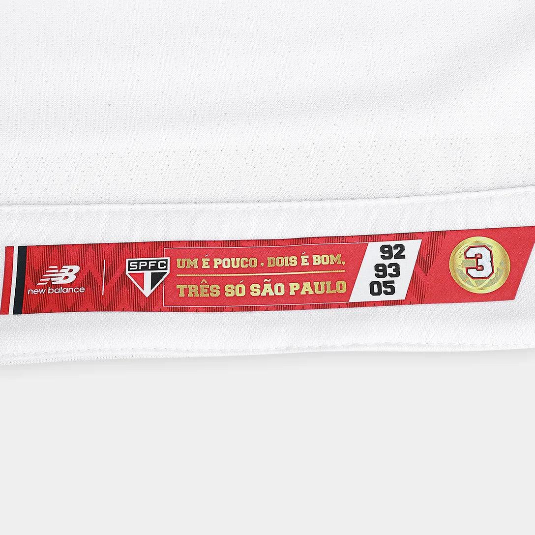 Camisa New Balance São Paulo 2025/26 I Jogador - etiqueta