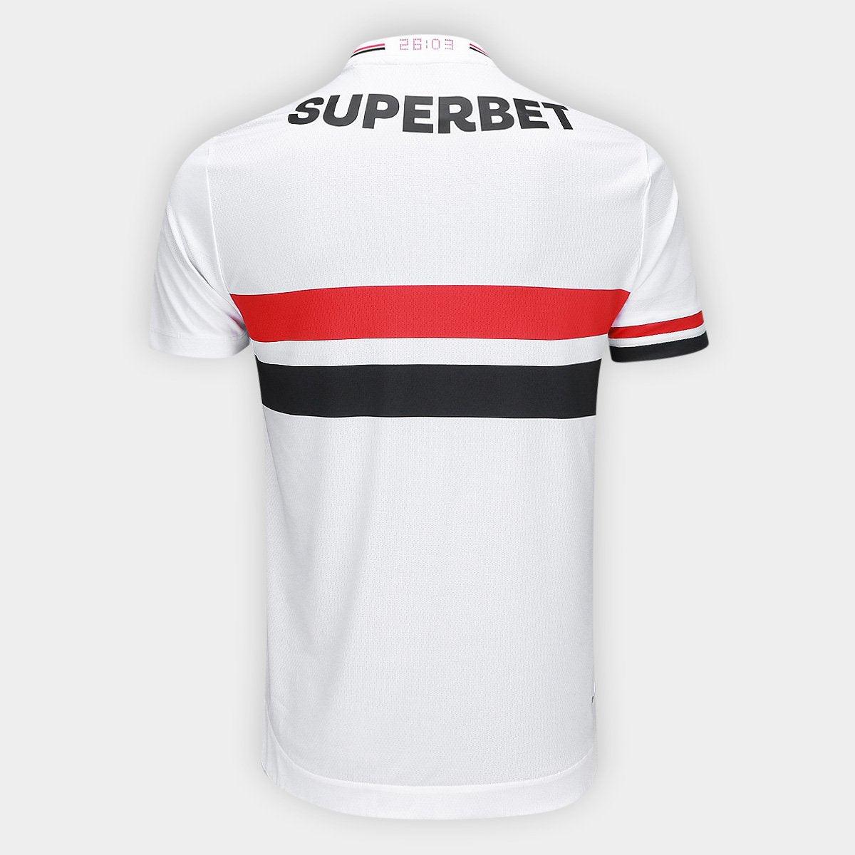 Camisa New Balance São Paulo 2025/26 I - detalhe