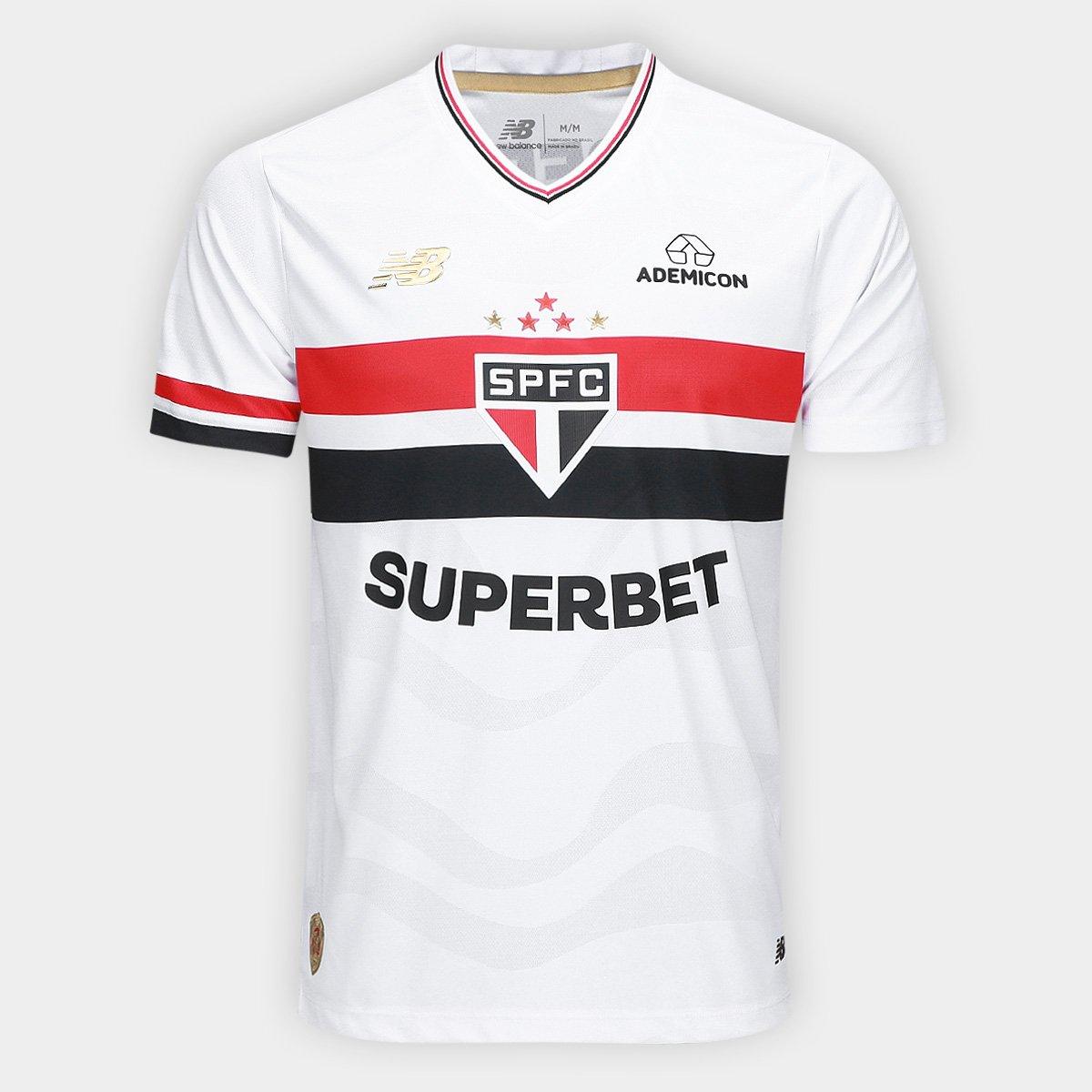Camisa New Balance São Paulo 2025/26 I Ferreira N° 11 - vista traseira