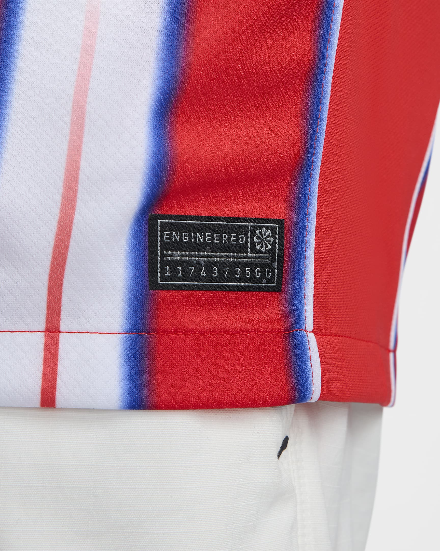 Camisa Nike Atlético Madrid 2024/25 I - detalhe da manga