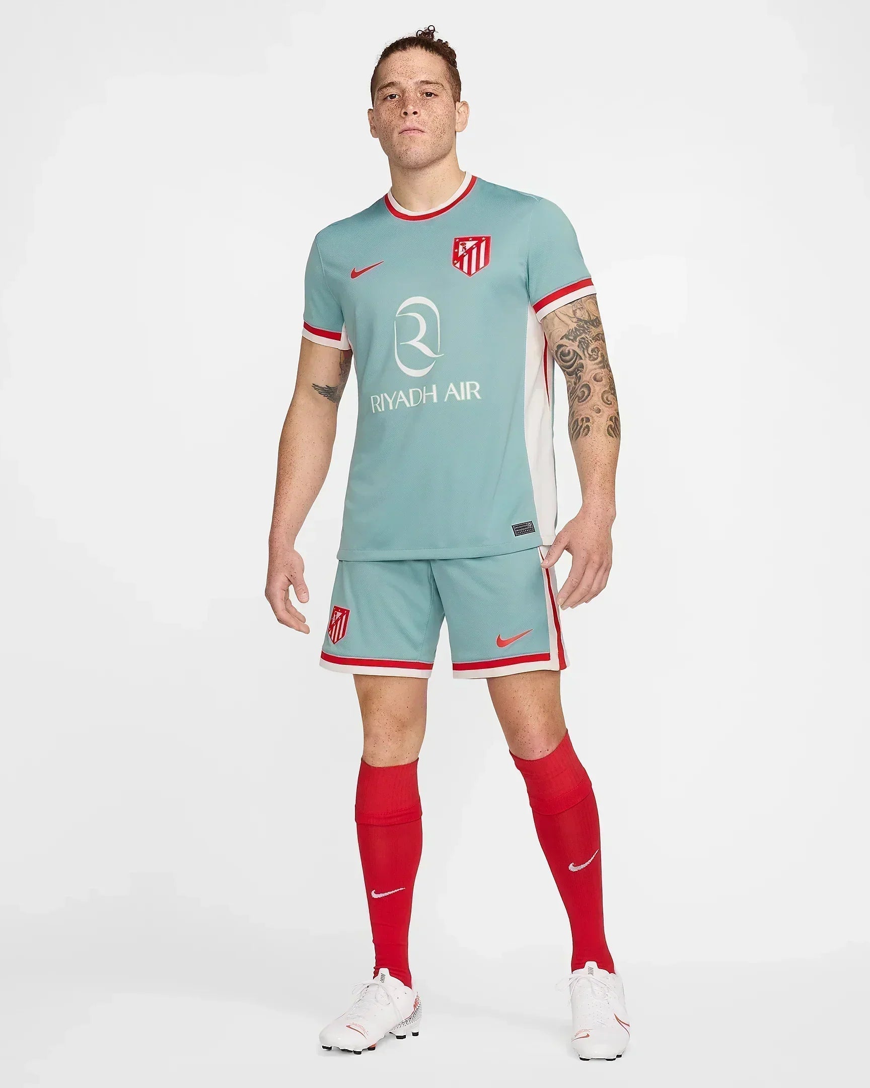 Camisa Nike Atlético Madrid 2024/25 II - detalhe da manga