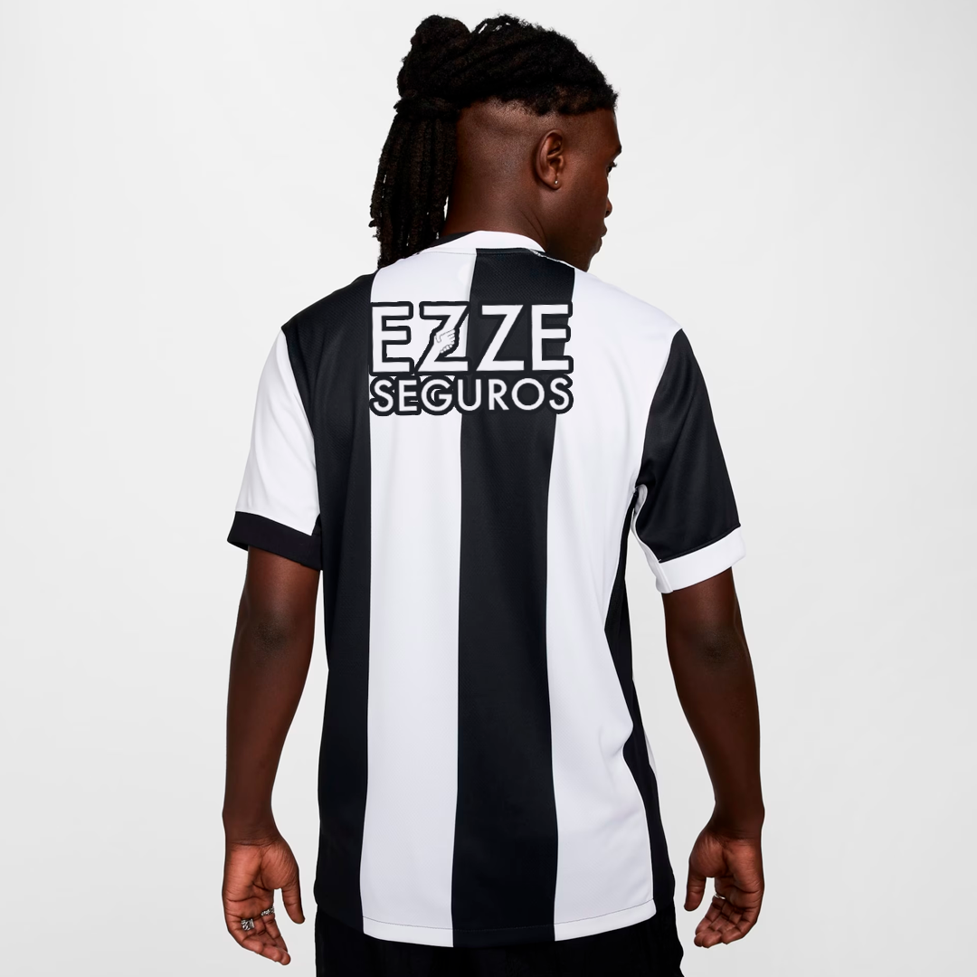 Camisa Nike Corinthians 2024/25 III Torcedor Com Patrocínios - detalhe da gola