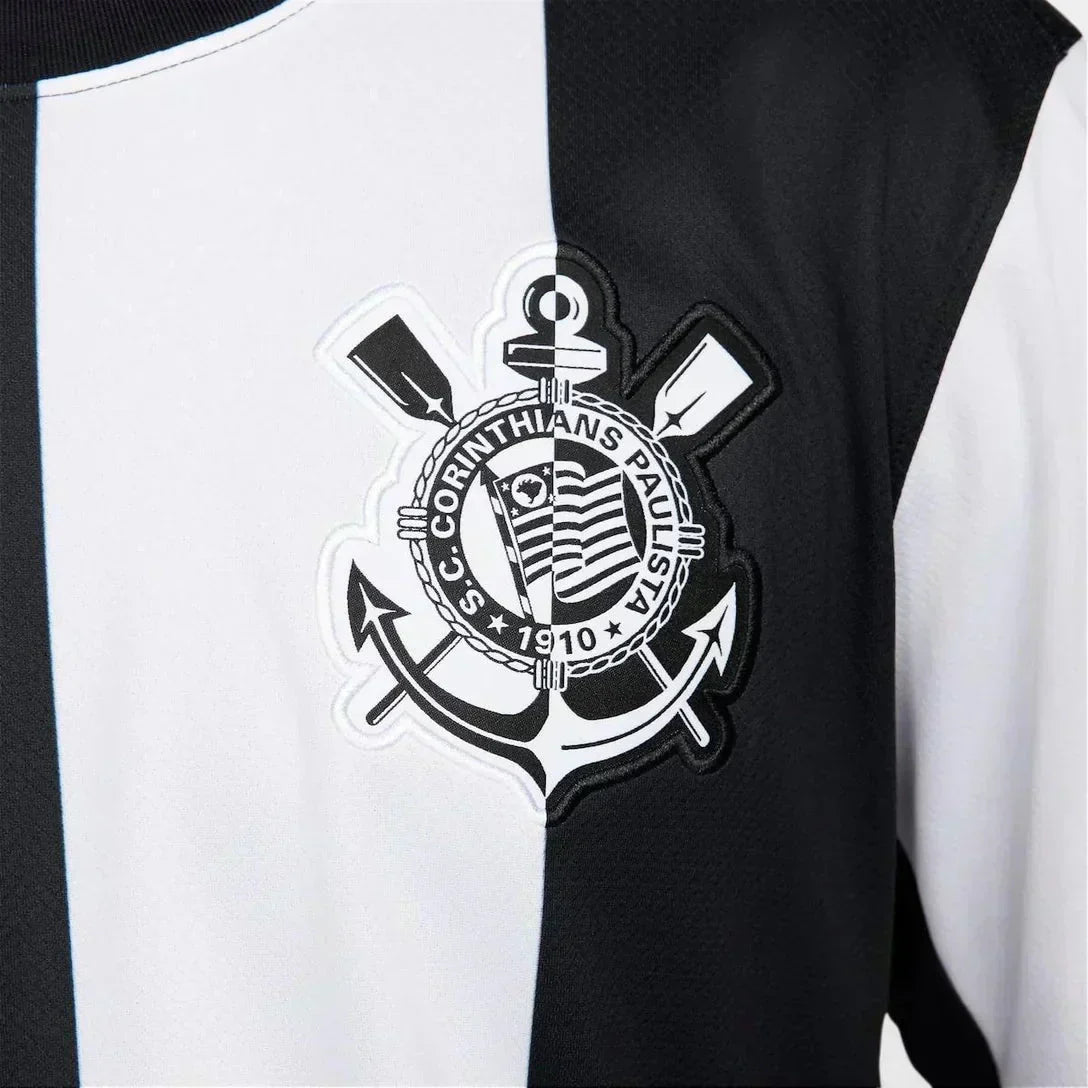 Camisa Nike Corinthians 2024/25 III Torcedor - detalhe da gola