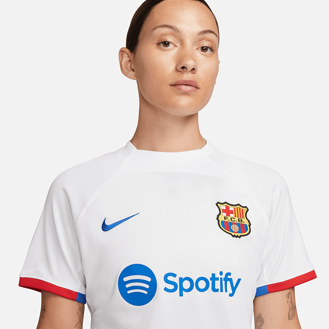 Camisa Nike FC Barcelona 2023/24 II Torcedora - detalhe da gola