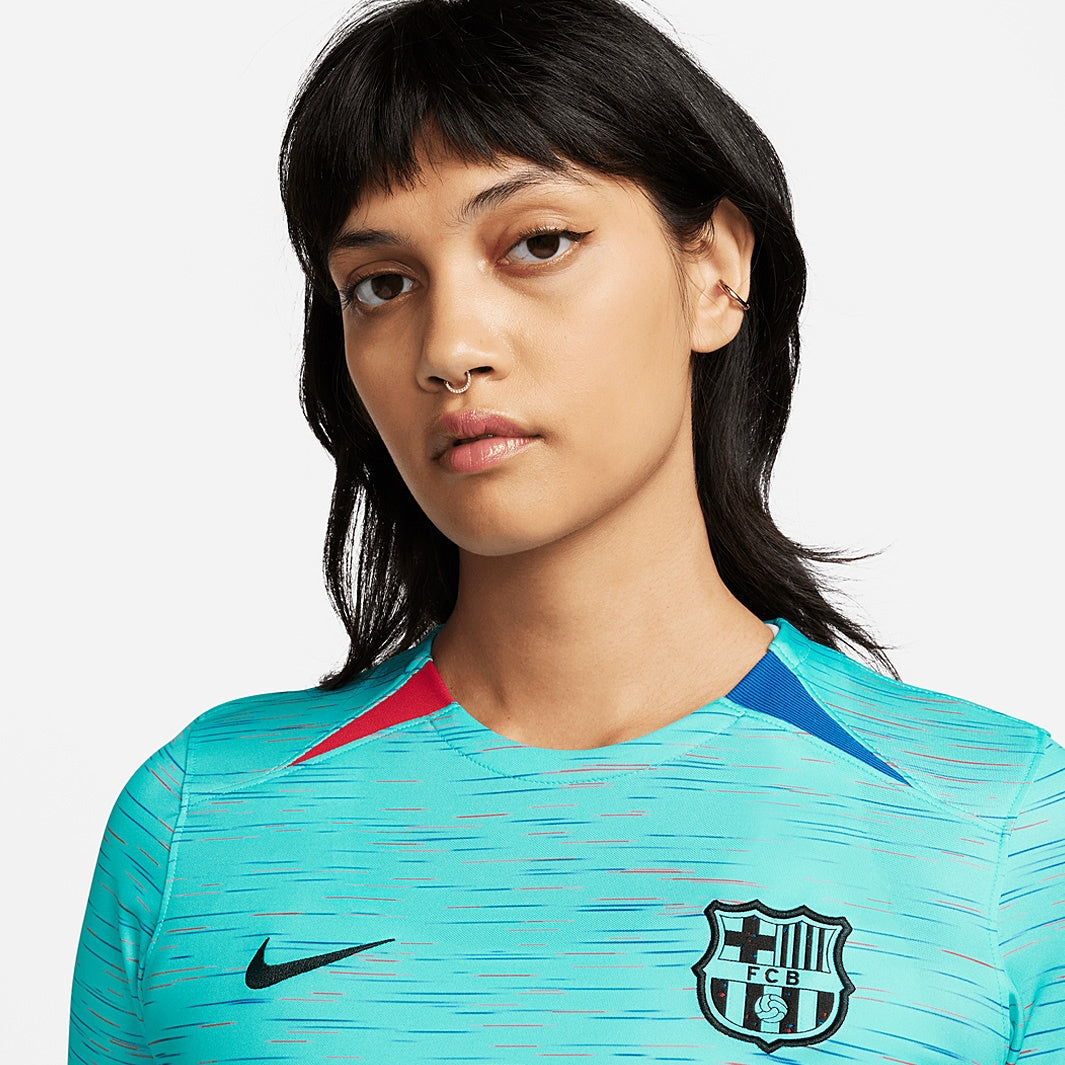 Camisa Nike FC Barcelona 2023/24 III Torcedora - detalhe da gola