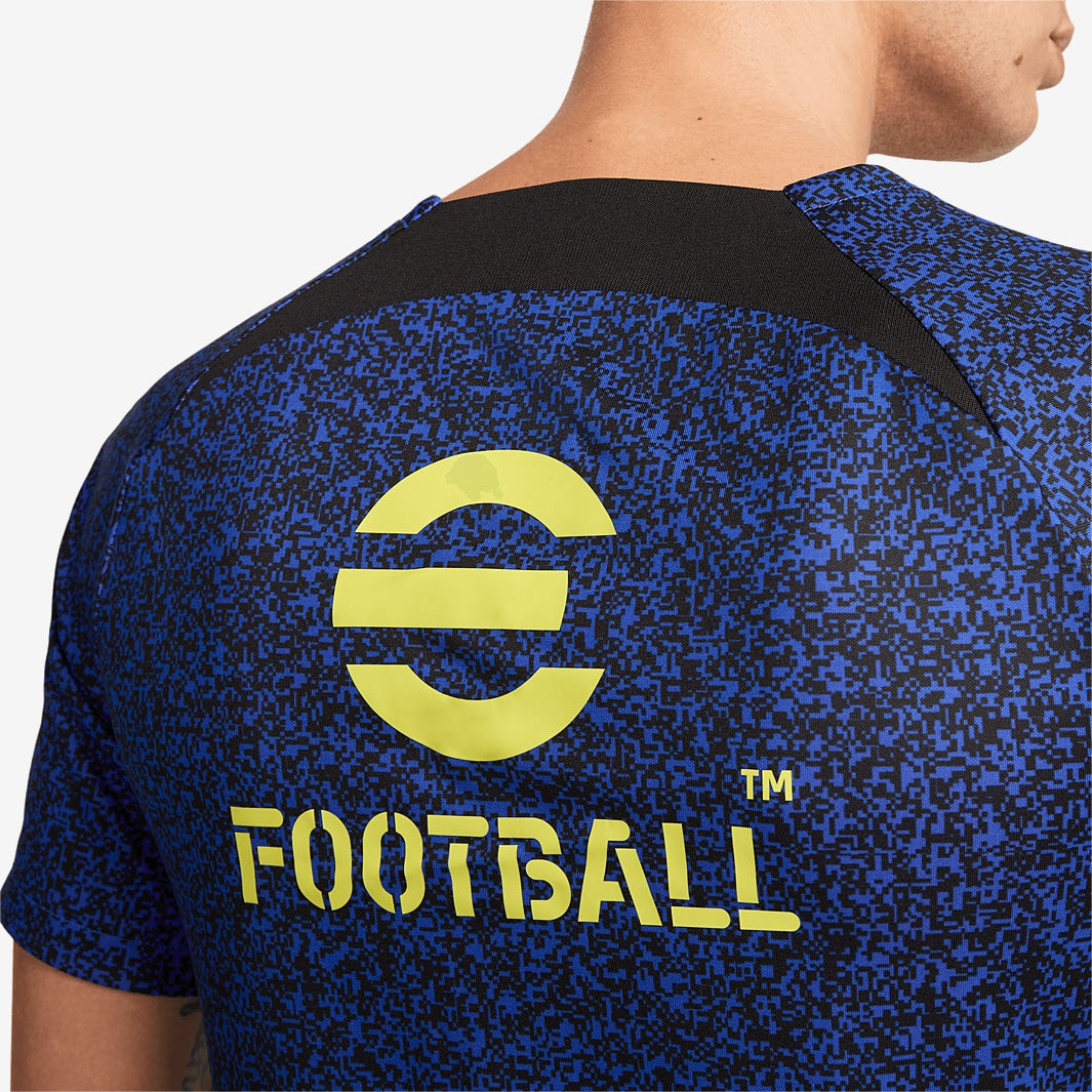 Camisa Nike Inter de Milão 2023/24 Pré-Jogo - detalhe da gola