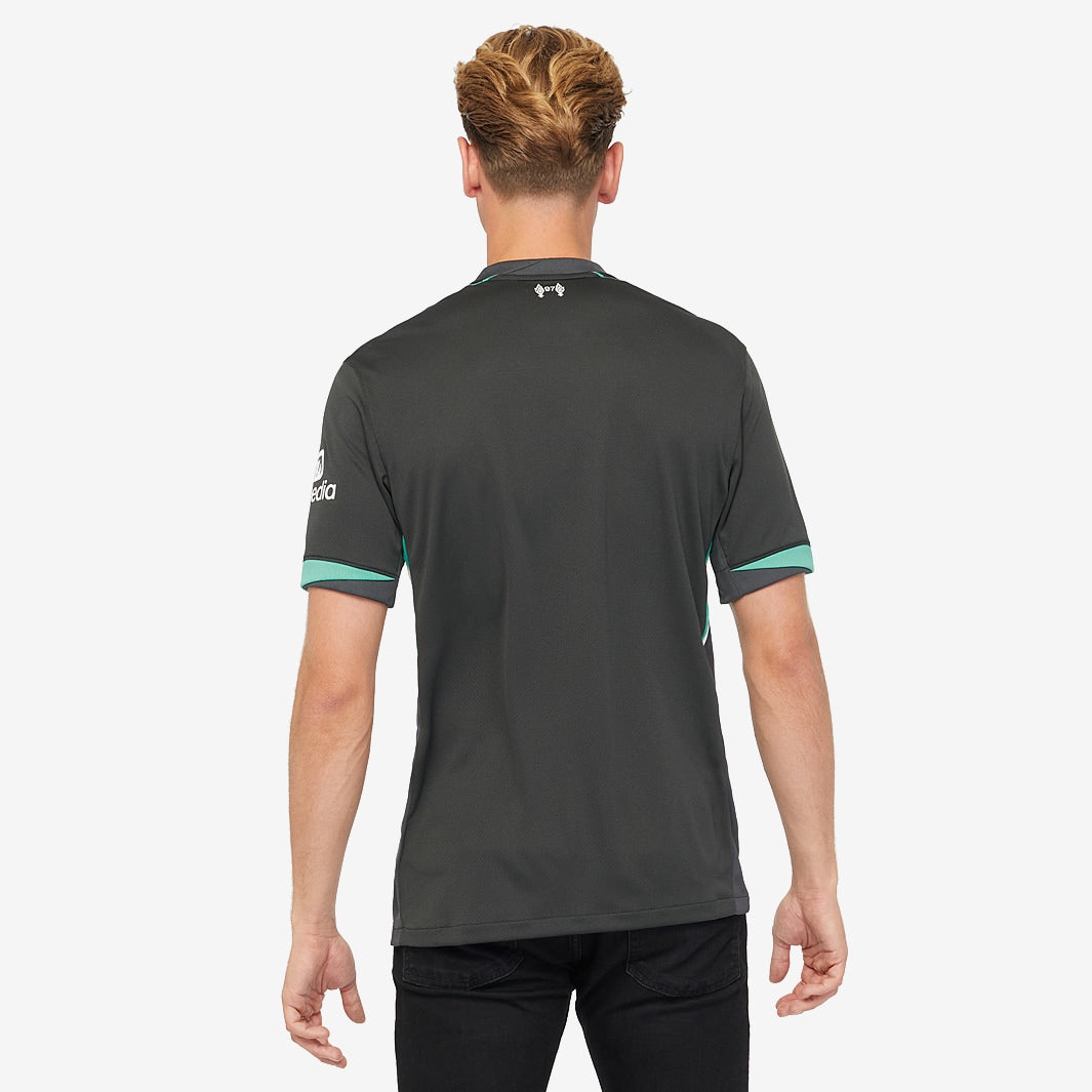 Camisa Nike Liverpool FC 2024/25 II Torcedor - detalhe da manga
