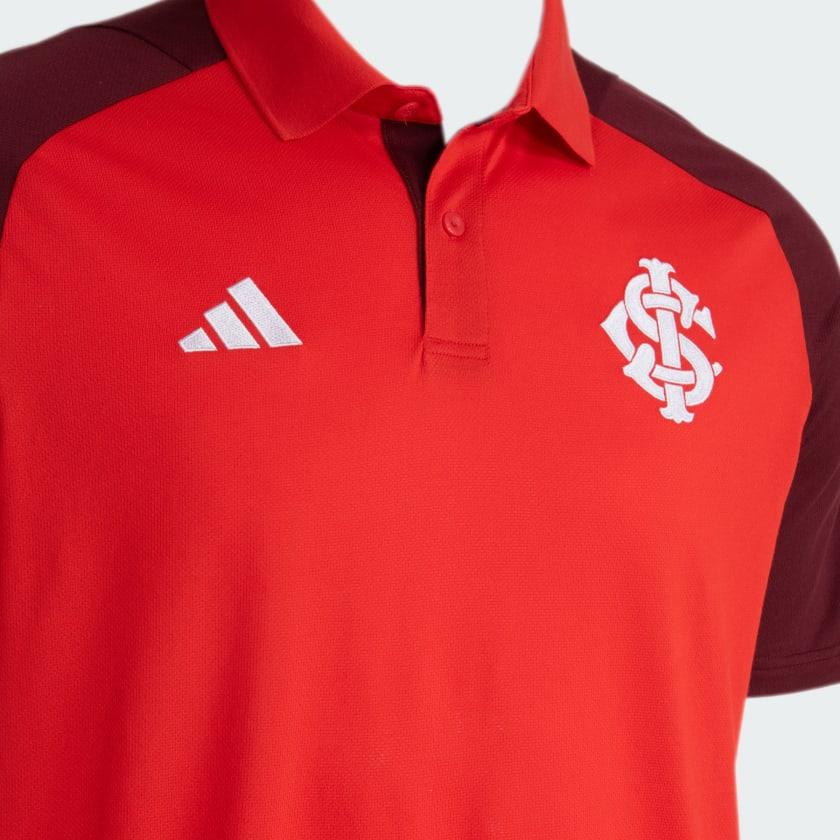 Camisa Polo Adidas Internacional 2024/25 - detalhe