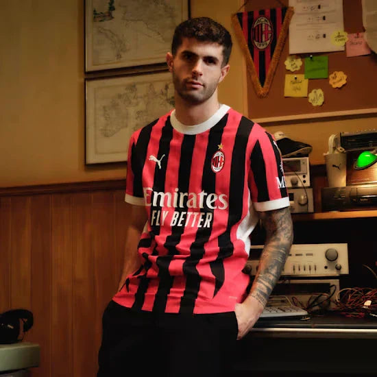 Camisa Puma AC Milan 2024/25 I - etiqueta