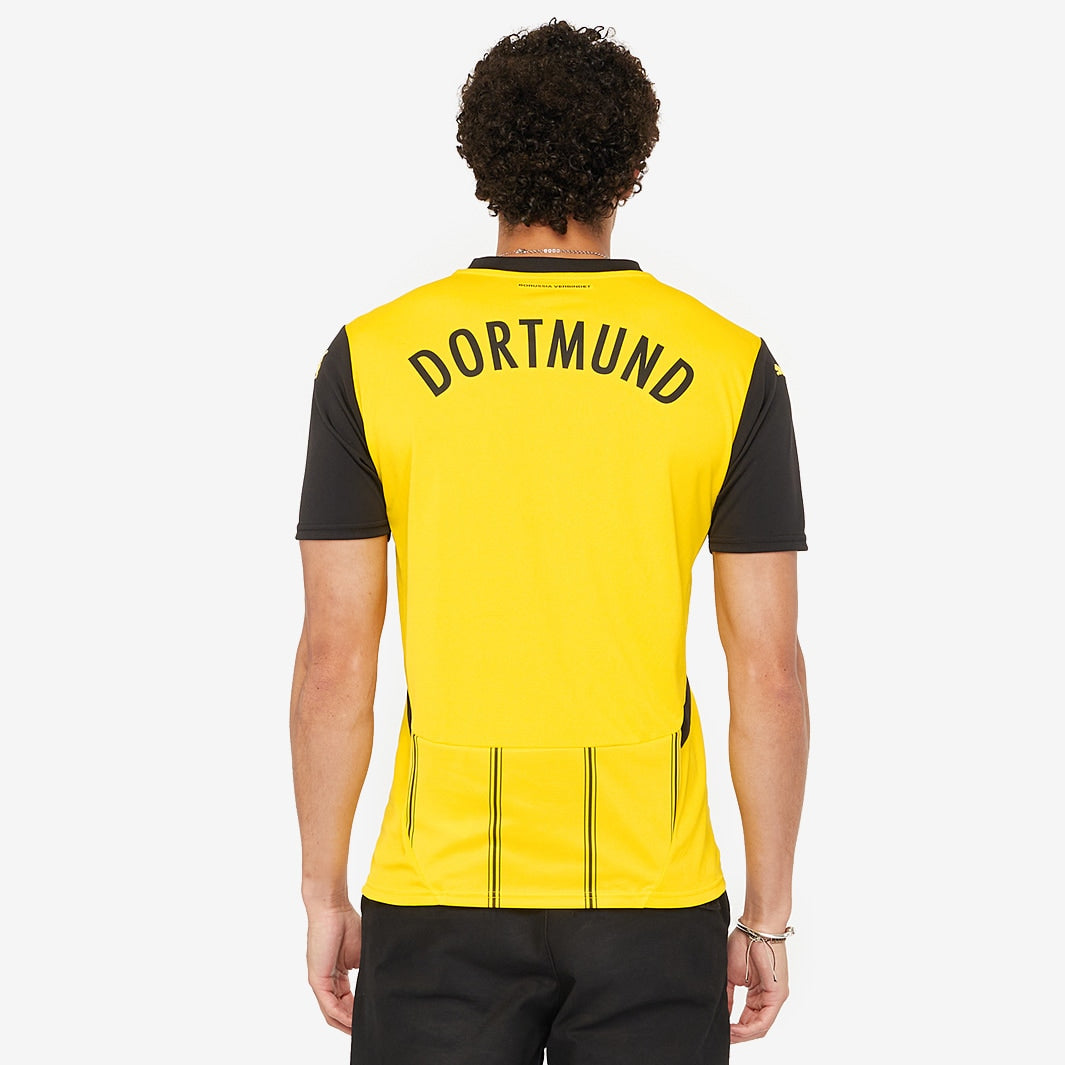 Camisa Puma Borussia Dortmund 2024/25 I - detalhe da manga