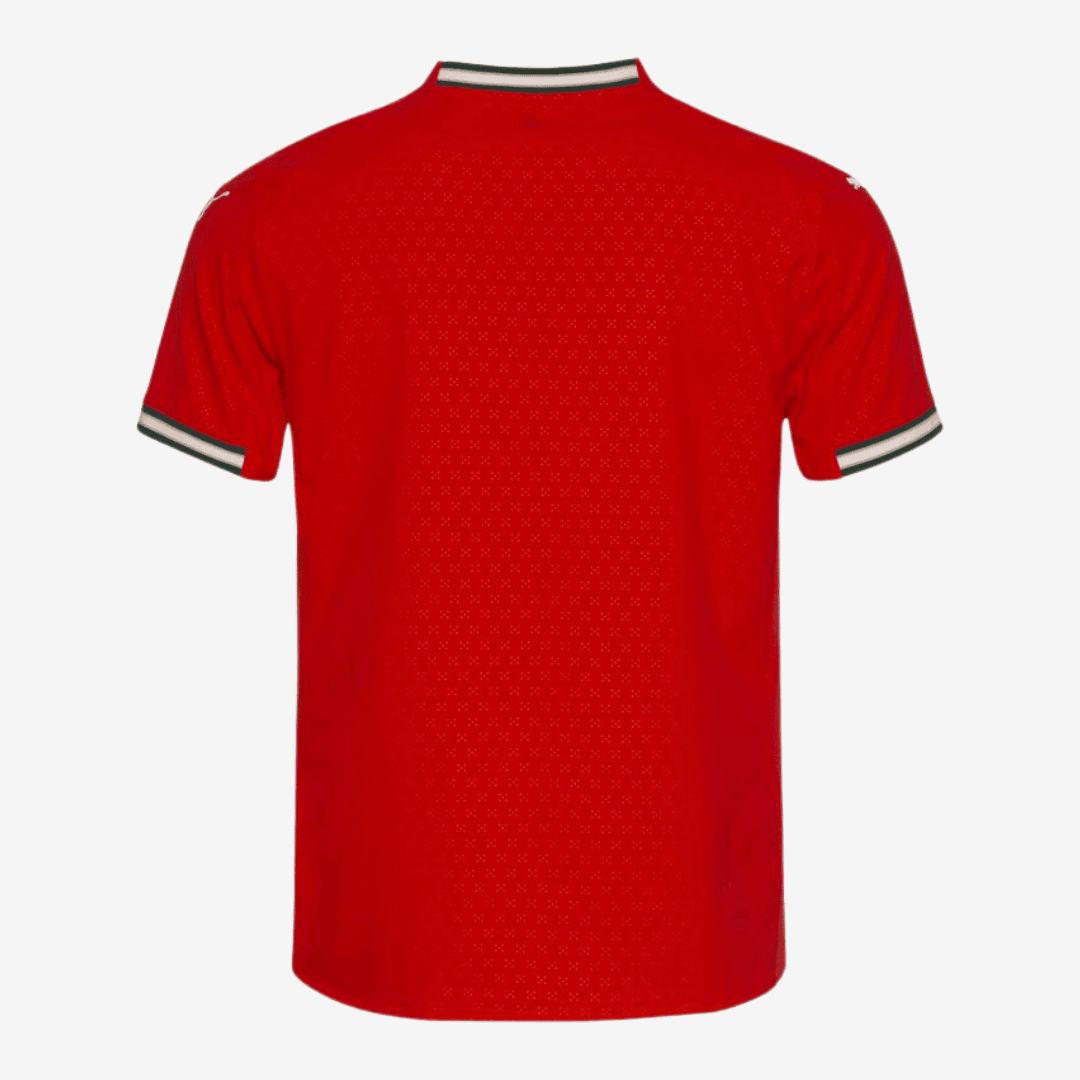 Camisa Puma Portugal 2025 I Jogador - vista traseira