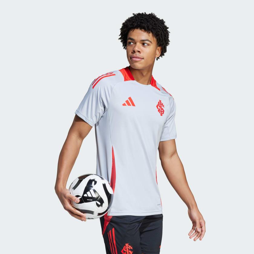 Camisa Treino Adidas Internacional 2024 Tiro - detalhe da gola