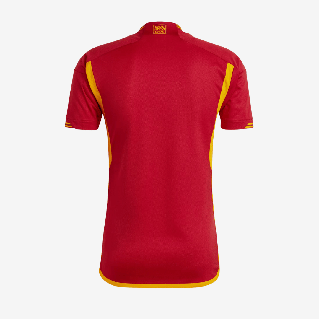 Camisa Adidas AS Roma 2023/24 I - vista traseira