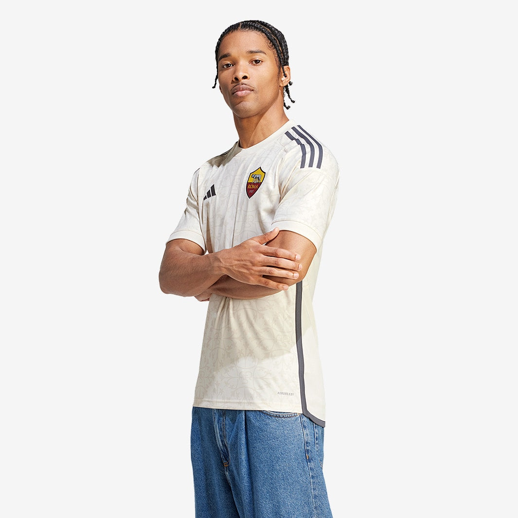 Camisa Adidas AS Roma 2023/24 II - detalhe