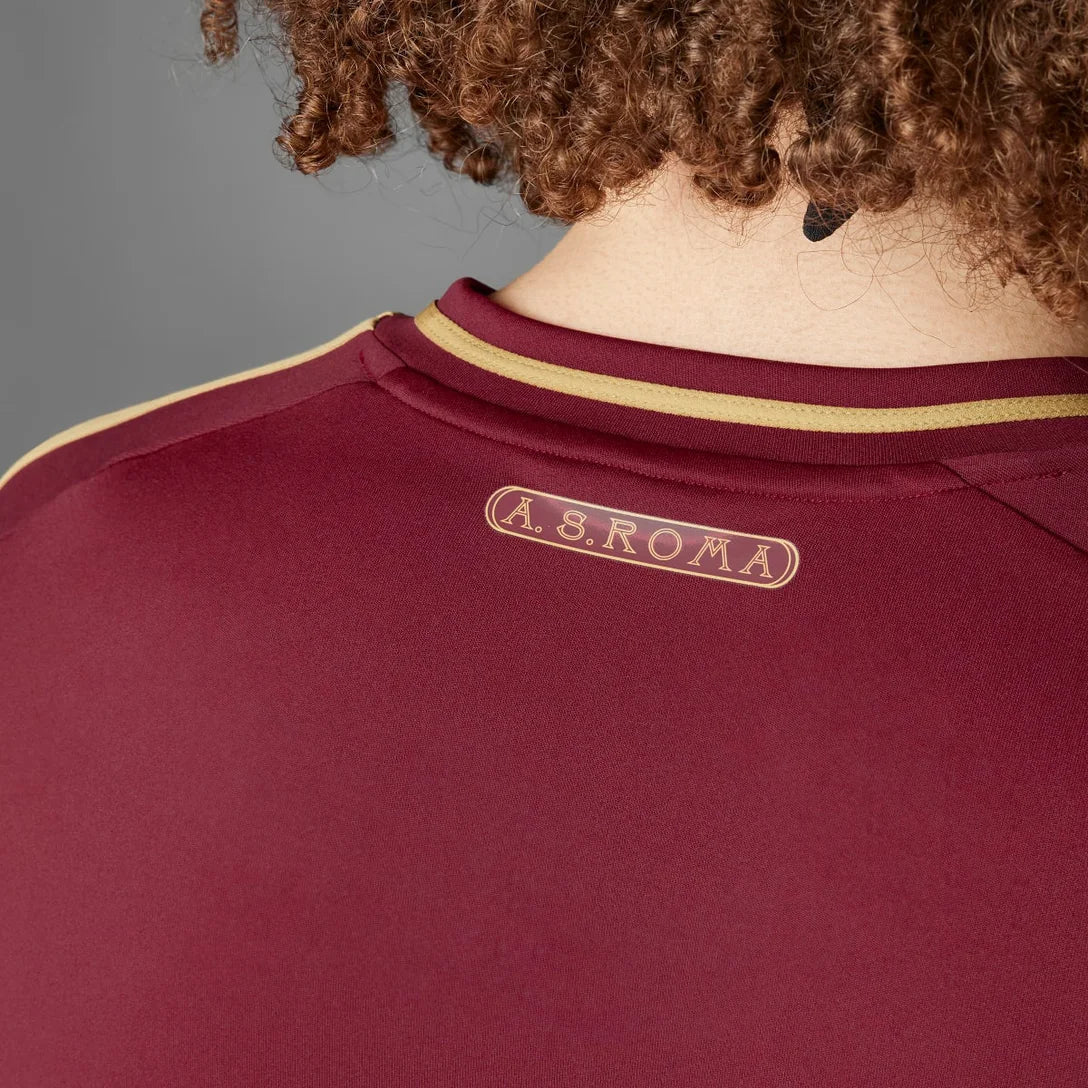 Camisa Adidas AS Roma 2024/25 I - detalhe