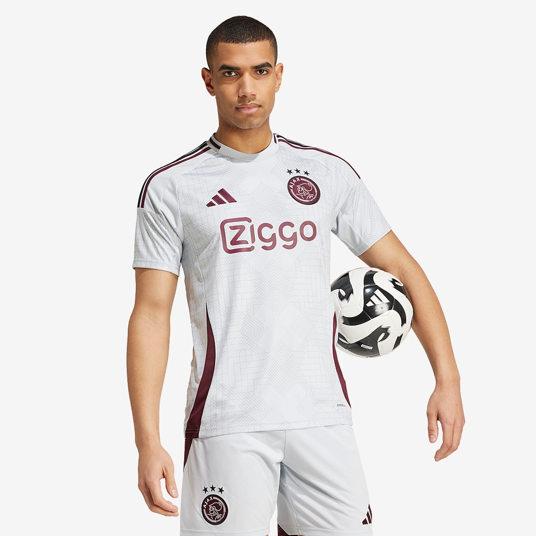 Camisa Adidas Ajax Amsterdam 2024/25 III - detalhe da gola