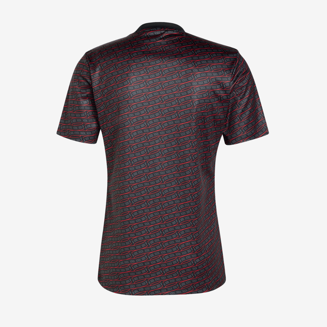 Camisa Adidas Ajax Amsterdam 2024/25 Pré-Jogo - vista traseira