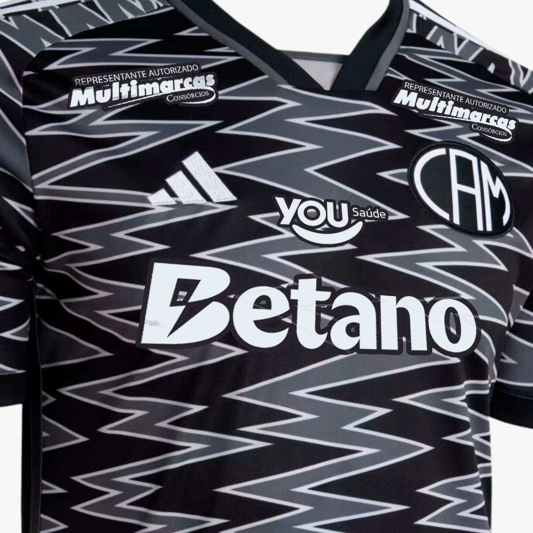 Camisa Atlético Mineiro 2024/25 III Torcedor Com Patrocínios