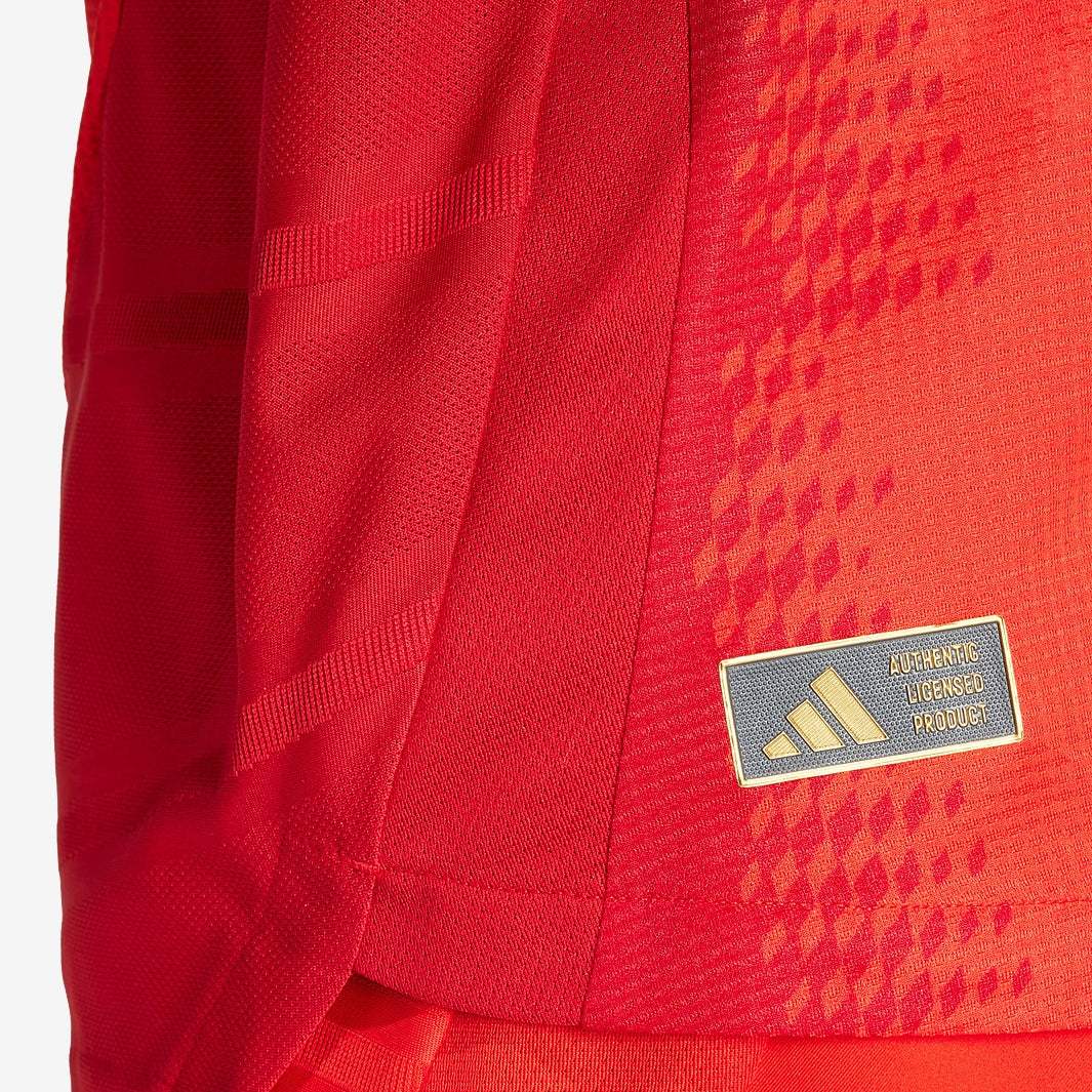 Camisa Adidas Bayern de Munique 2024/25 I Authentic - detalhe da gola