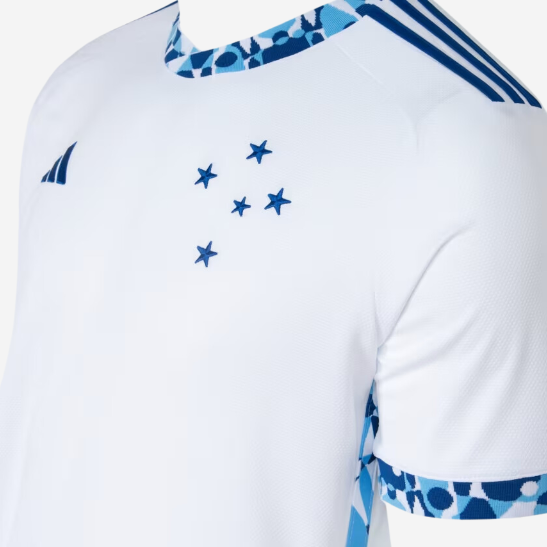 Camisa Adidas Cruzeiro 2024/25 II - vista traseira