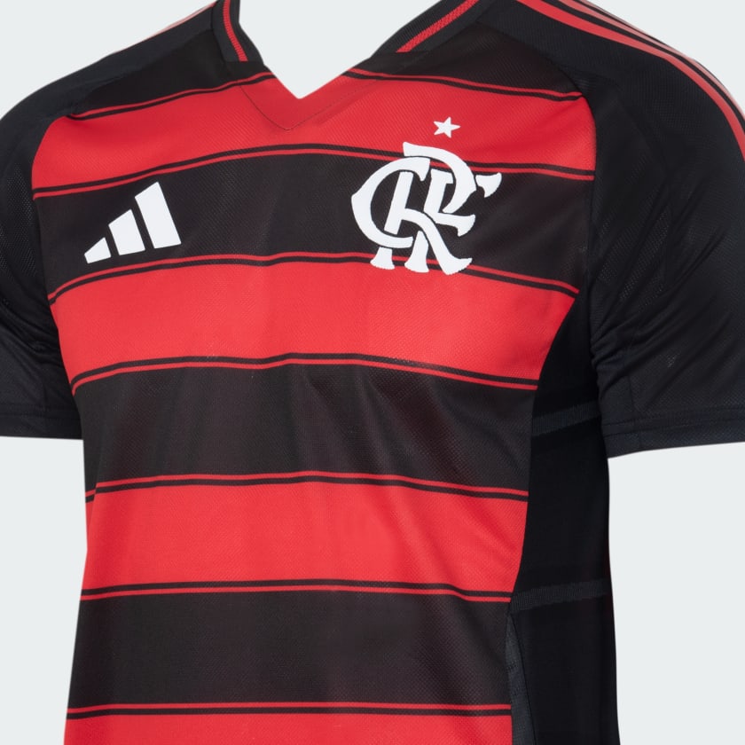 Camisa Adidas Flamengo 2025/26 I Authentic - vista traseira