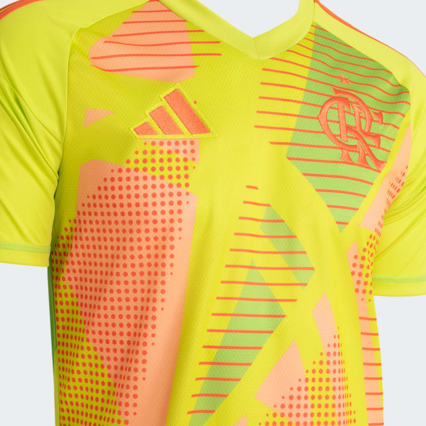 Camisa Adidas Flamengo 2025/26 I Goleiro - detalhe