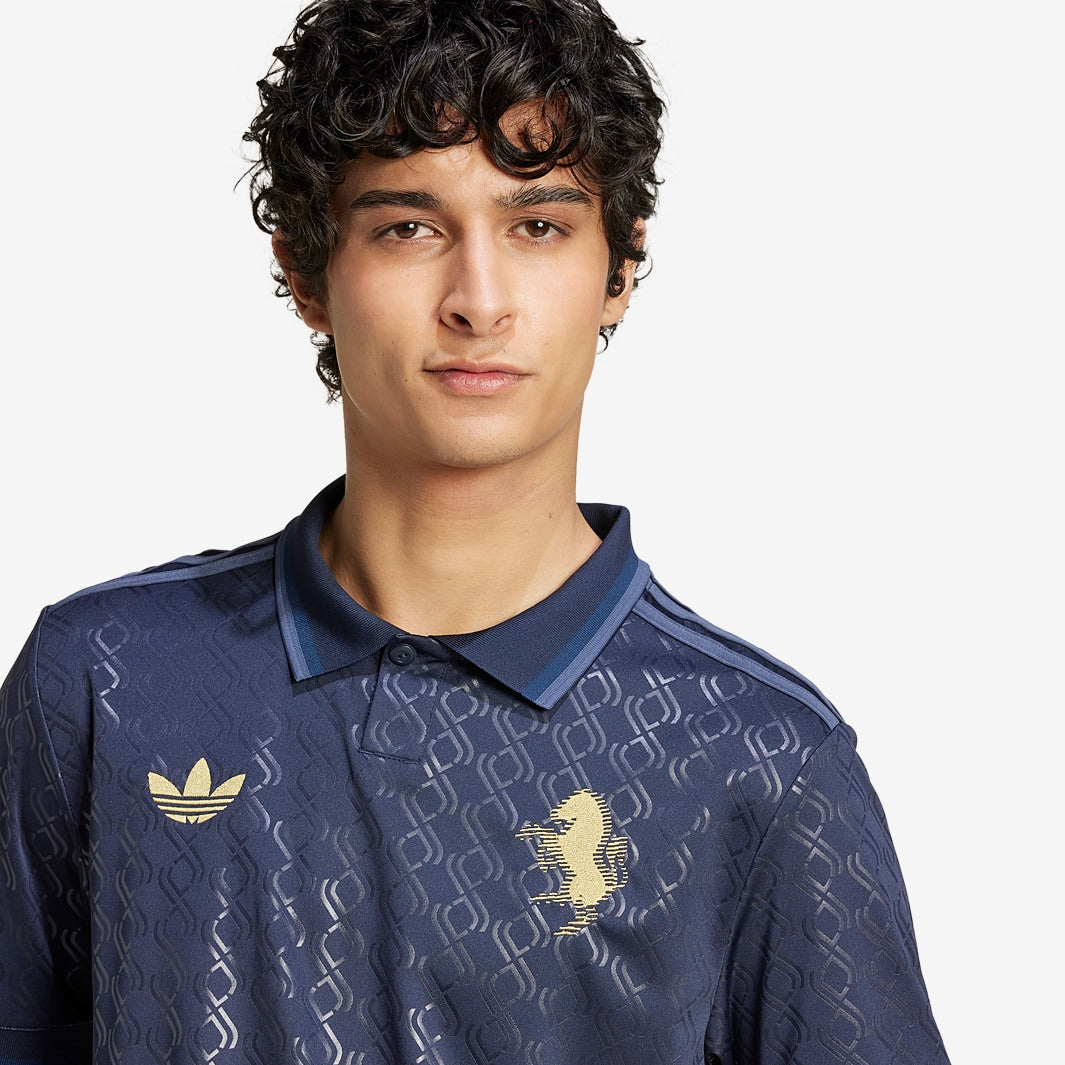 Camisa Adidas Originals Juventus FC 2024/25 III - detalhe da gola