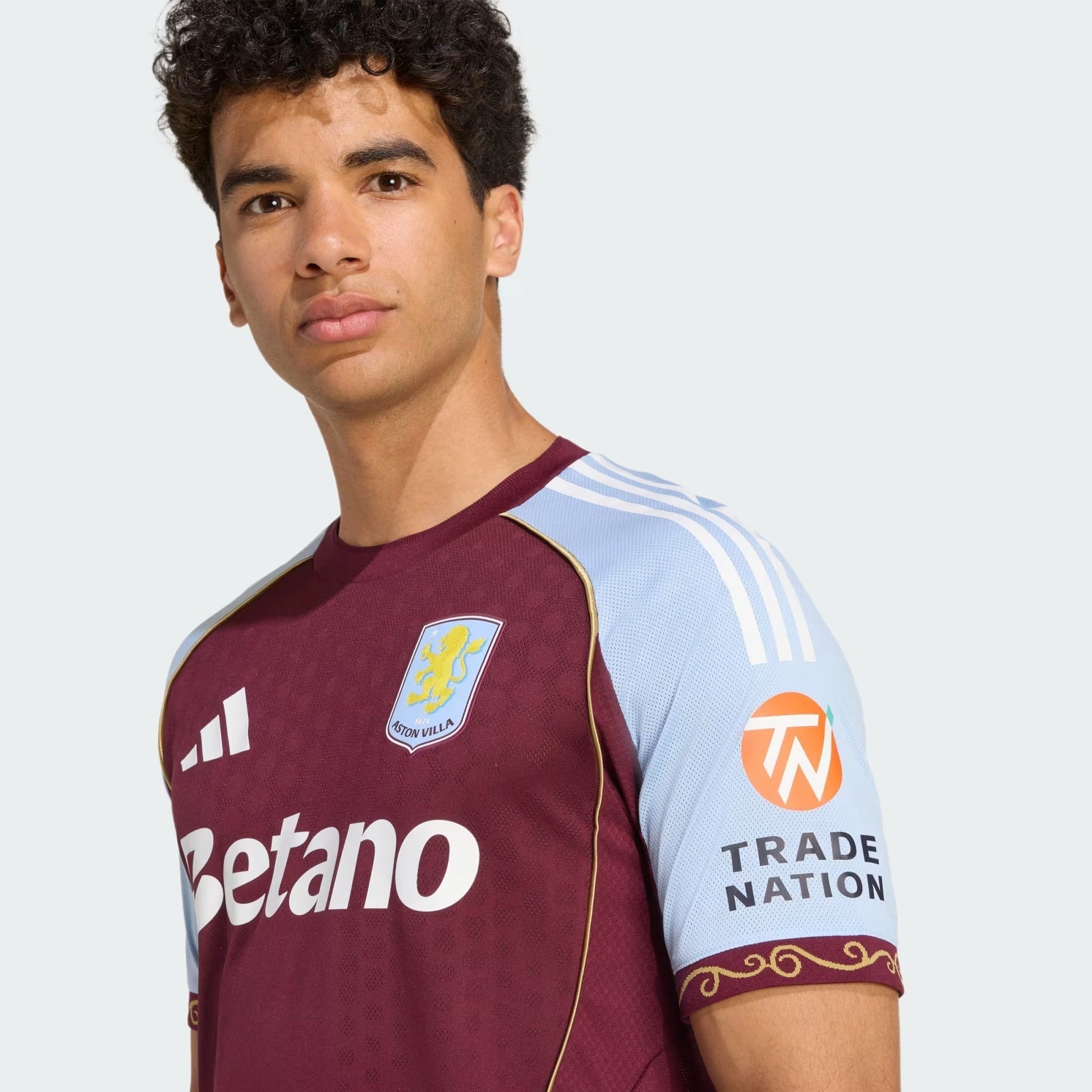 Camisa Aston Villa 2025/26 I - etiqueta