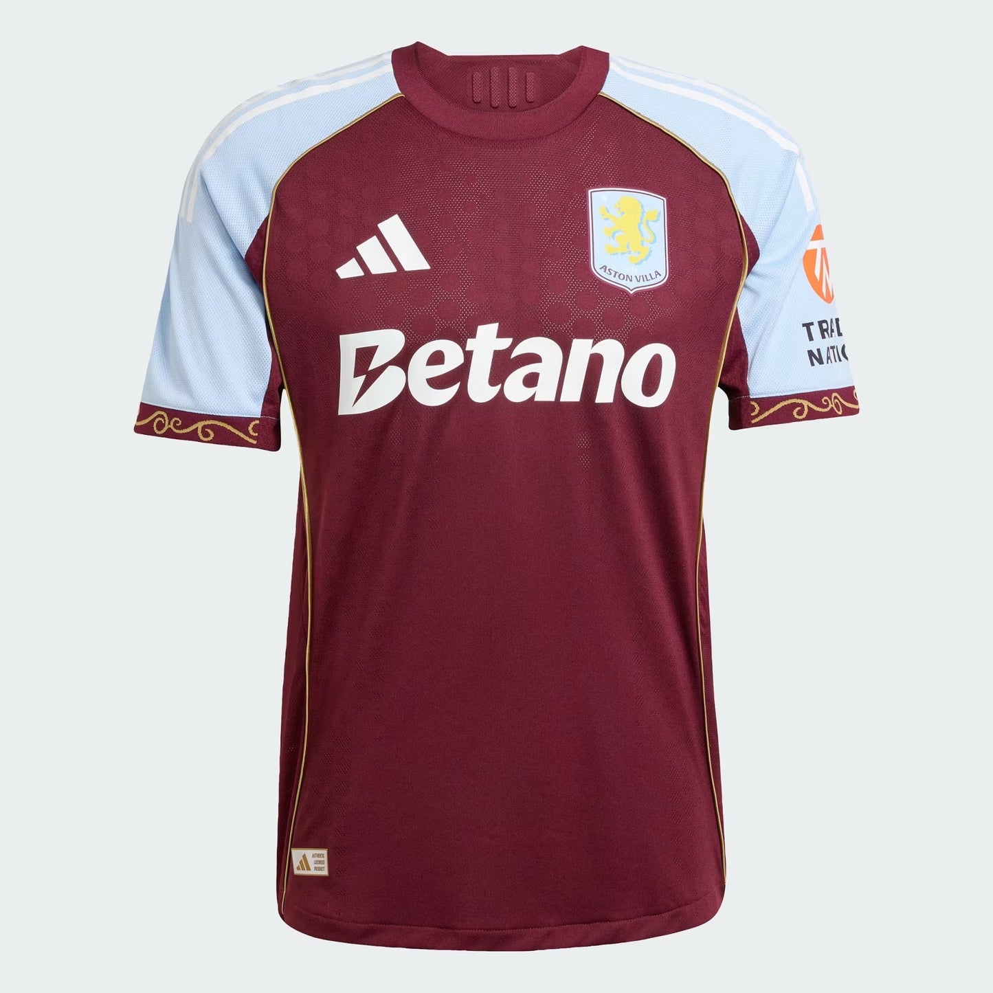 Camisa Aston Villa 2025/26 I - detalhe