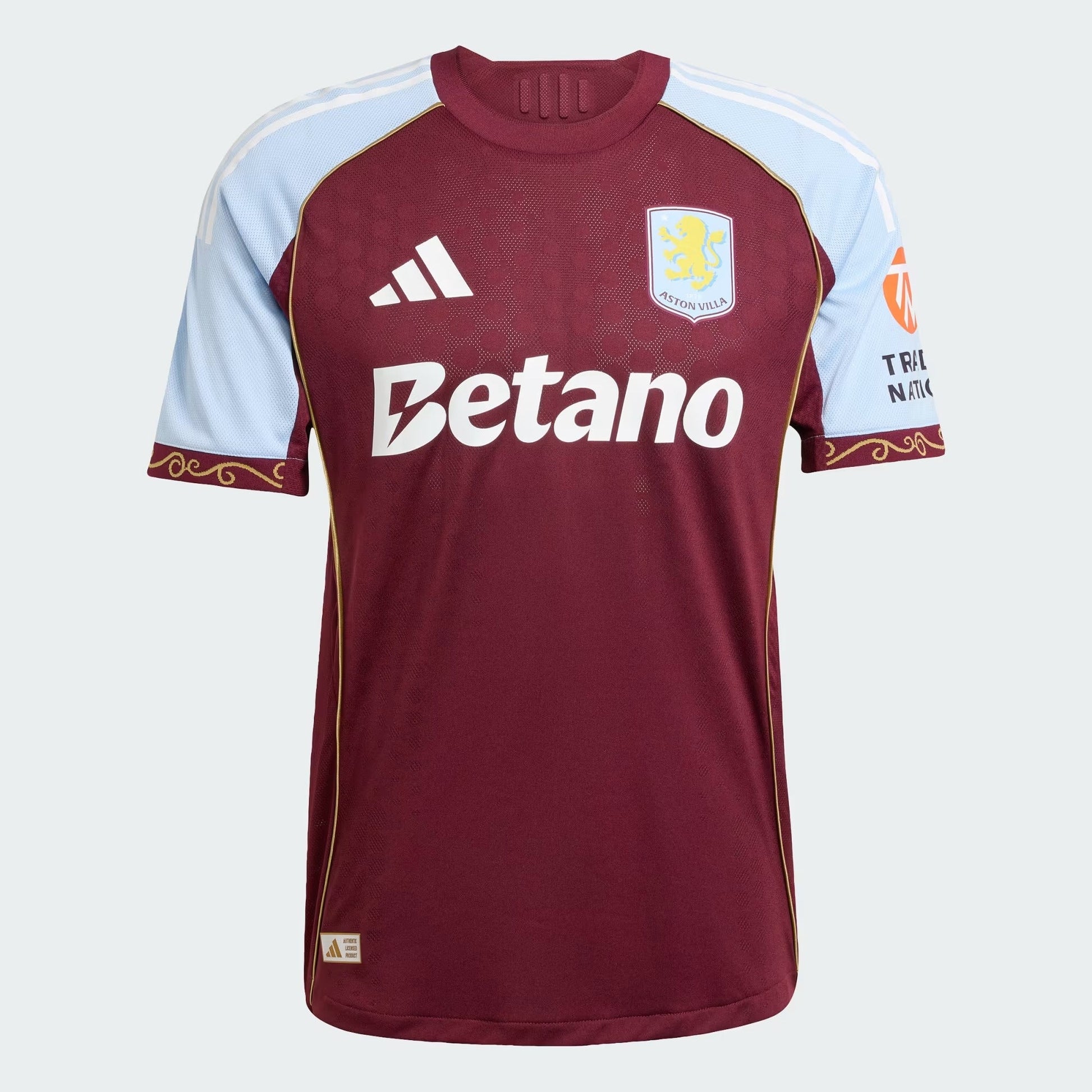 Camisa Aston Villa 2025/26 I - detalhe