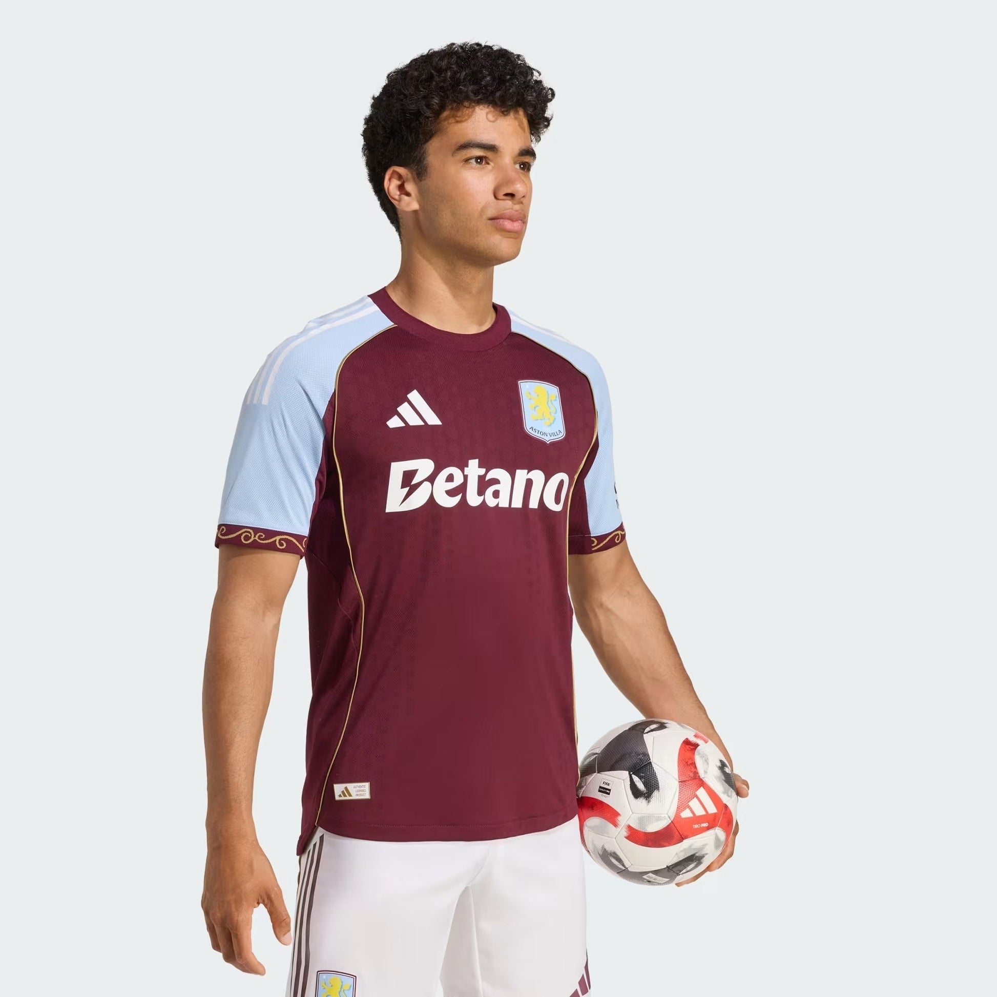 Camisa Aston Villa 2025/26 I - vista traseira