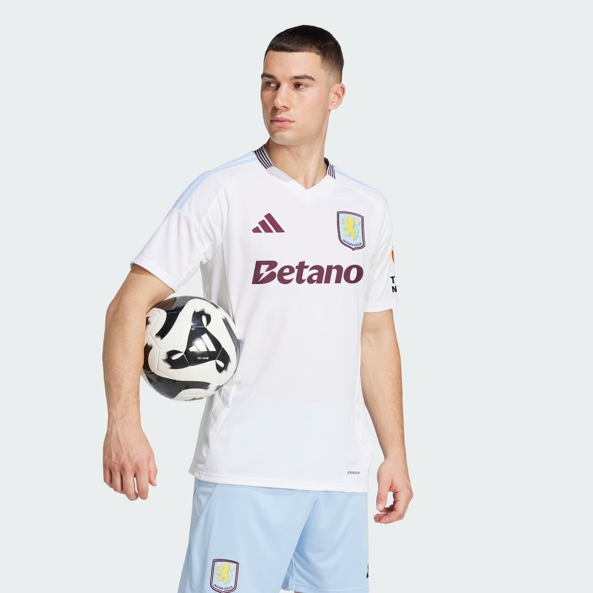 Camisa Aston Villa 2025/26 III - detalhe da manga