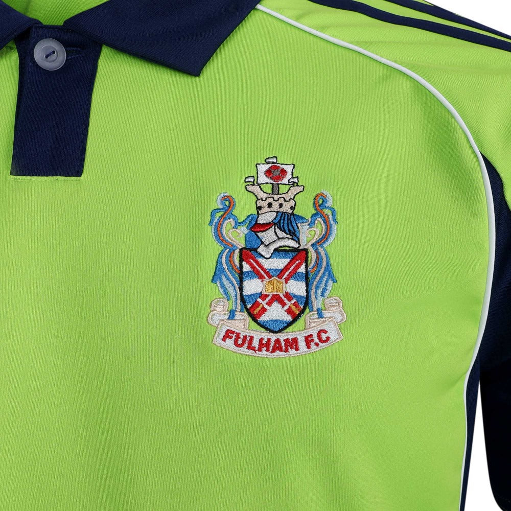 Camisa Fulham FC 2025/26 II - detalhe da gola