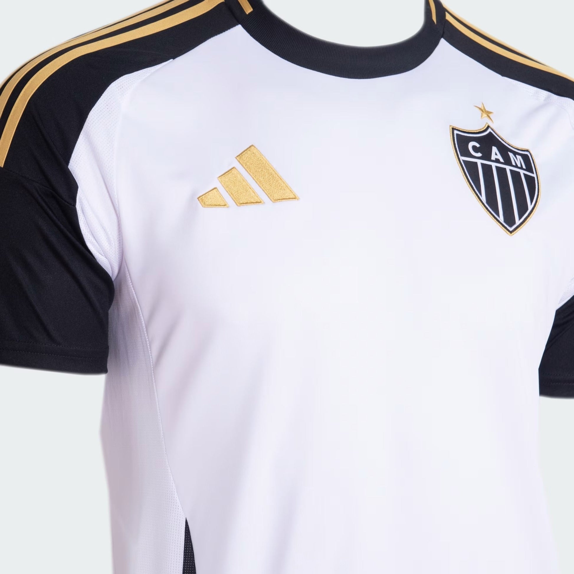 Camisa Adidas Atlético Mineiro 2025/26 II G. MENINO N° 25 - detalhe da manga