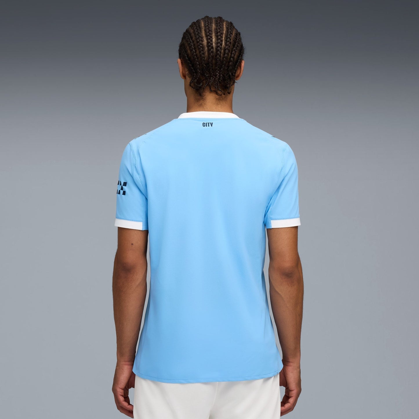 Camisa Manchester City 2025/26 I - detalhe