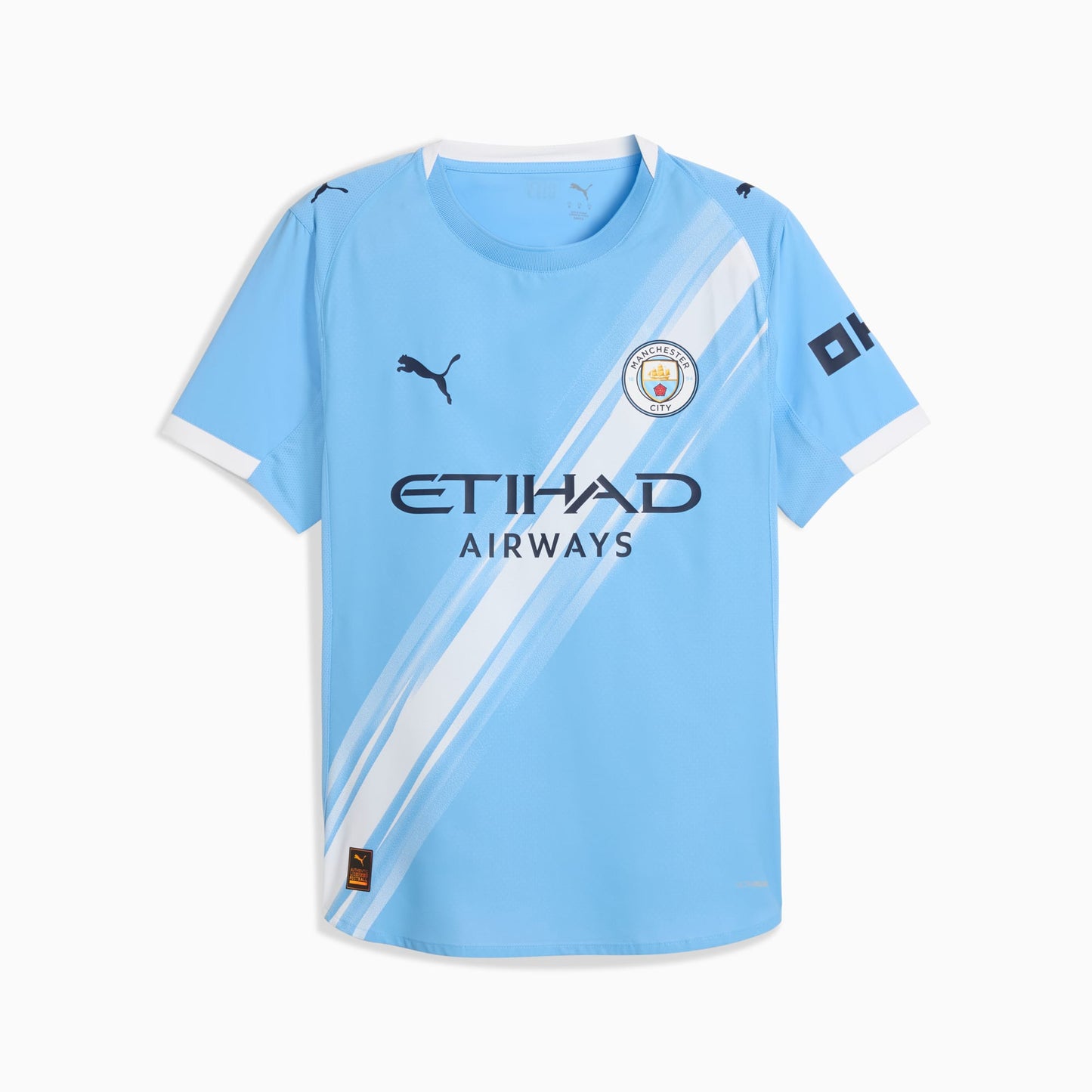 Camisa Manchester City 2025/26 I - detalhe da manga
