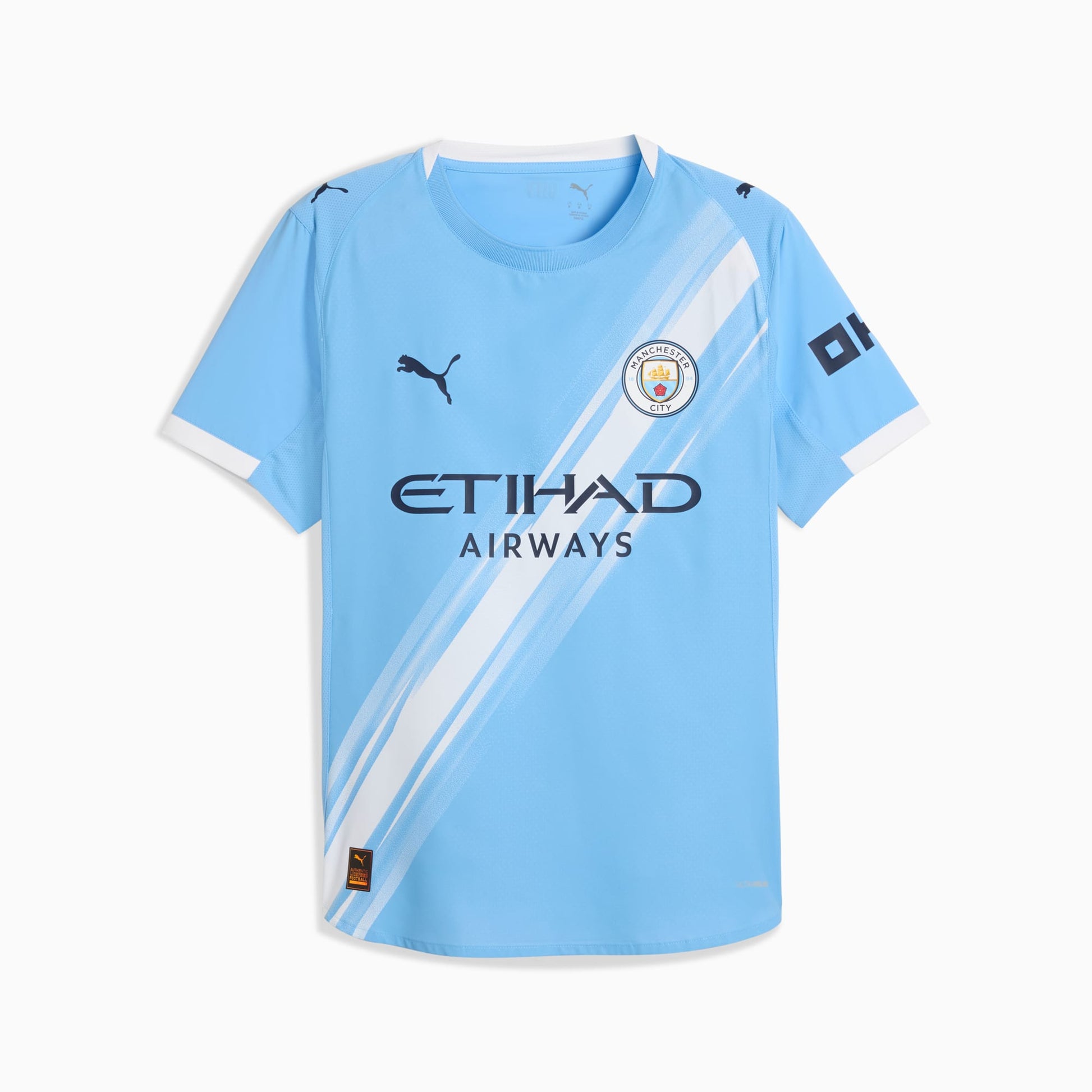 Camisa Manchester City 2025/26 I - detalhe da manga