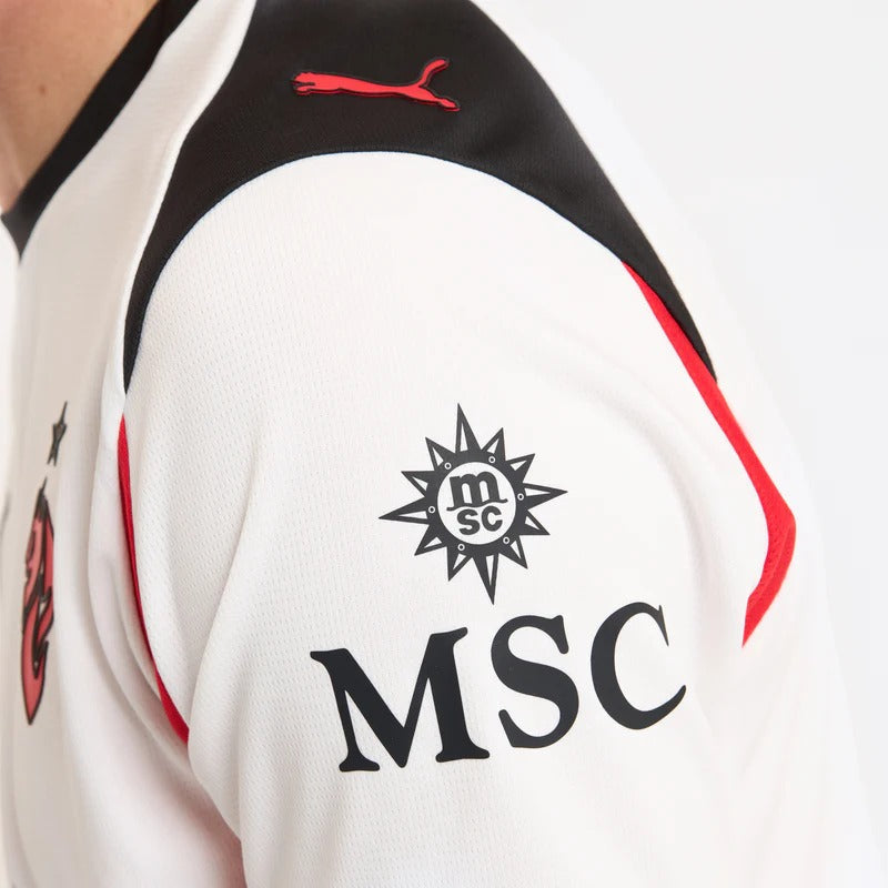 Camisa Milan 2025/26 II - detalhe
